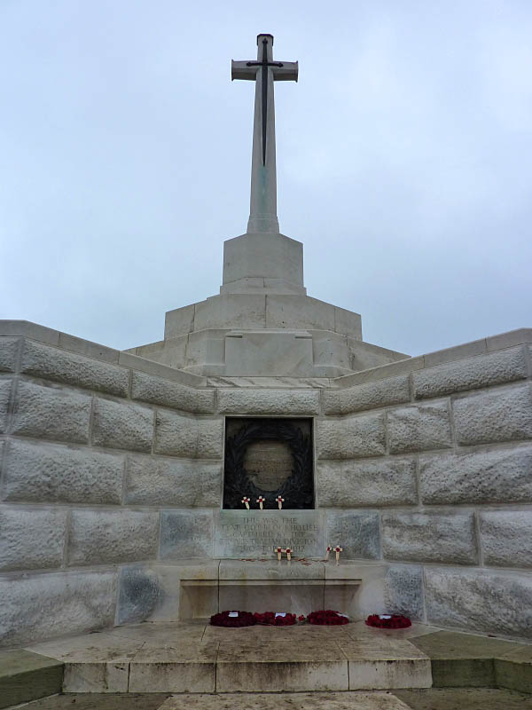 01 Cross of Sacrifice at Tyne Cot Cemetery