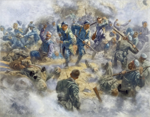 History French recapturing Douaumont
