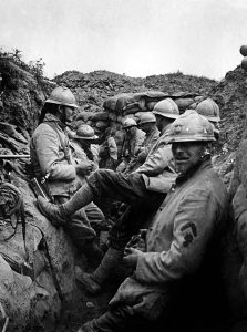 History Verdun trench