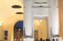 Cadets leave the Menin Gate in Ypres after the Last Post Ceremony – Somme and Ypres Battlefield Tour