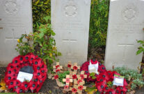 The grave of Rifleman V J Strudwick, Age 15, Essex Farm Cemetery – Somme and Ypres Battlefield Tour