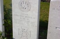 Headstone of Capt Anketell Moutray Read VC, Dud Corner Cemetery – Loos and Ypres Battlefield Tour