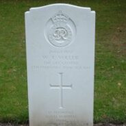 The writing on the CWGC headstones