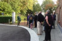 Outside the Gheluvelt Chateau, Ypres – Somme and Ypres Battlefield Tour