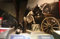 Display at the In Flanders Field Museum, The Cloth Hall, Ypres – Messines Discovery Battlefield Tour