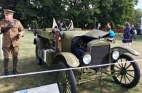 WW1 Staff Car at the Passchendaele Museum – Passchendaele Anniversary Remembrance Battlefield Tour