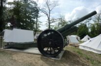 WW1 British Howitzer on display in the grounds of the Passchendaele Museum – Passchendaele Anniversary Remembrance Battlefield Tour