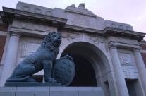 The Menin Gate Lions, Ypres – Passchendaele Anniversary Remembrance Battlefield Tour