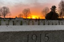 Railway Dugouts Burial Ground (Transport Farm) Cemetery – 2018 Armistice Remembrance Day in Ypres