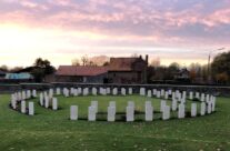 Railway Dugouts Burial Ground (Transport Farm) Cemetery – 2018 Armistice Remembrance Day in Ypres