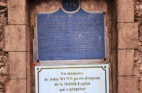 Memorial to Lt Col John McCrae at Wimereux Communal Cemetery – Somme and Ypres WW1 Battlefield Tour
