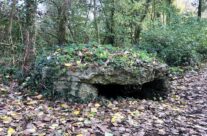 WW1 bunker near Caterpillar Crater – Somme and Ypres WW1 Battlefield Tour