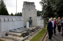 Lille Southern Cemetery – Resistance Memorial & Grave of Captain Michael Trotobas – Gardens of Stone book by Stephen Grady WW2 Tour