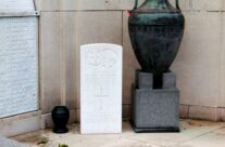 Lille Southern Cemetery – Resistance Memorial & Grave of Captain Michael Trotobas – Gardens of Stone book by Stephen Grady WW2 Tour
