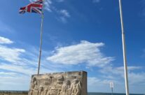 Monument to the commandos who landed on June 6th 1944 at Sword Beach – Normandy and the D-Day Landings Tour