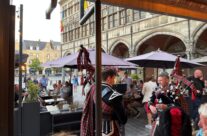 Pipers in the Grote Markt – The Eternal Vigil: Work of the CWGC WW1 Battlefield Tour