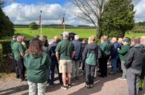 Easy Company Memorial – RGJ Assoc London Branch, Battle of the Bulge WW2 Tour