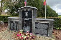 Easy Company Memorial – RGJ Assoc London Branch, Battle of the Bulge WW2 Tour