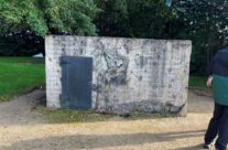 At this bunker the 4th Armored Division and the 101st Airborne Division made contact marking the end of the siege of Bastogne – RGJ Assoc London Branch, Battle of the Bulge WW2 Tour