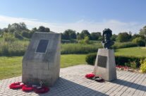 Pegasus Bridge and the memorial to Major John Howard – 2024 Normandy and D-Day Landings Tour