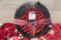 King Charles’ Wreath from 80th D-Day Commemoration, British Normandy Memorial – 2024 Normandy and D-Day Landings Tour