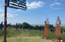 Standing with Giants Display, British Normandy Memorial – 2024 Normandy and D-Day Landings Tour