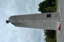 Brooding Soldier Canadian Memorial, Vancouver Corner – Somme and Ypres WW1 Battlefield Tour