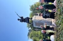 Black Watch Corner Memorial – RGJ Assoc London Branch, Rifleman of the Ypres Salient WW1 Tour