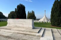 Tyne Cot Cemetery – RGJ Assoc London Branch, Rifleman of the Ypres Salient WW1 Tour