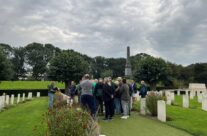 Essex Farm Cemetery and Advance Dressing Station – RGJ Assoc London Branch, Rifleman of the Ypres Salient WW1 Tour