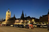 The Grote Markt, Ypres – RGJ Assoc London Branch, Rifleman of the Ypres Salient WW1 Tour