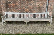Memorial bench to the Lonsdale Force at The Old (Lonsdale) Church, Oosterbeek – 2025 RGJ Assoc London Branch Arnhem ‘A Bridge Too Far’ Battlefield Tour